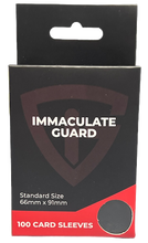 Load image into Gallery viewer, Immaculate Guard Trading card sleeves 100ct
