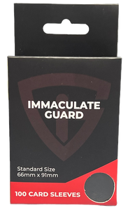 Immaculate Guard Trading card sleeves 100ct