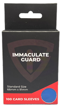 Load image into Gallery viewer, Immaculate Guard Trading card sleeves 100ct
