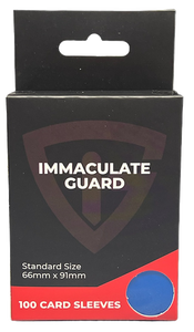 Immaculate Guard Trading card sleeves 100ct