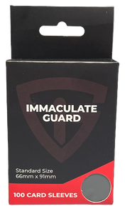 Immaculate Guard Trading card sleeves 100ct