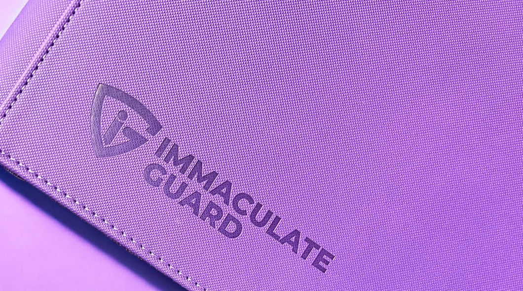 Immaculate Guard TOPLOADER 9 Pocket PU Leather Zipper Binder